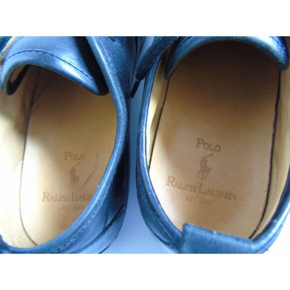 Vintage Men's Lace Up Leather Shoes Polo Ralph Lauren Est. 1967 Size 8D - Picture 5 of 10